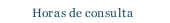 Horas de consulta